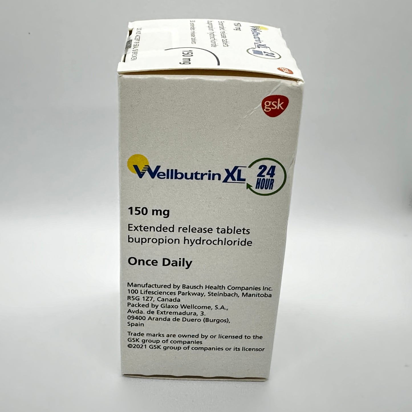 安非他酮威克倦Wellbutrin XL 150mg 30片