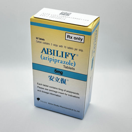 安立复 Abilify (Aripiprazole) 5mg 30片 （安律凡，阿立哌唑片）